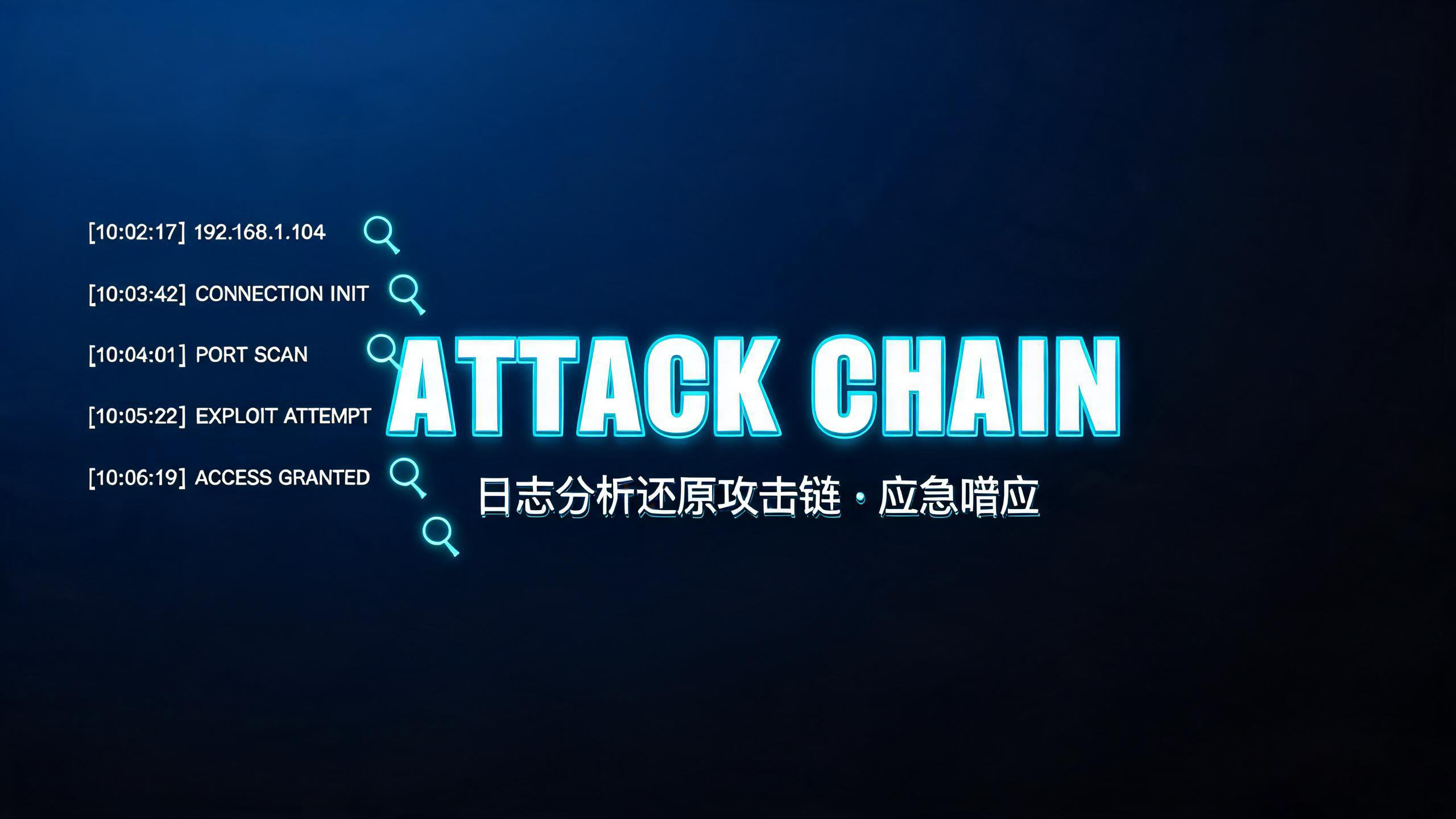 应急响应 · 日志分析还原攻击链