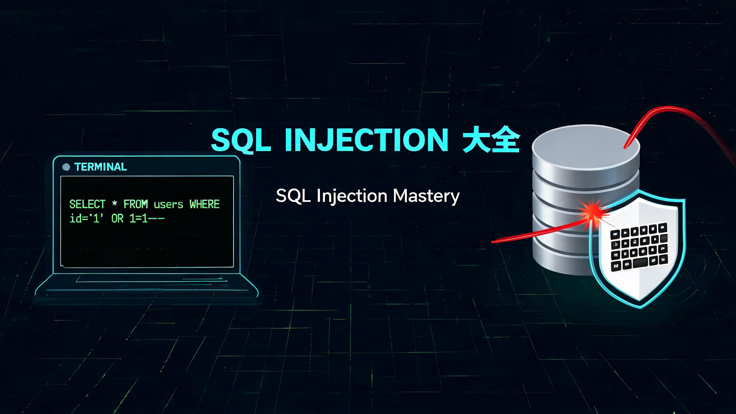 SQL 注入大全 · 六主题实战手册